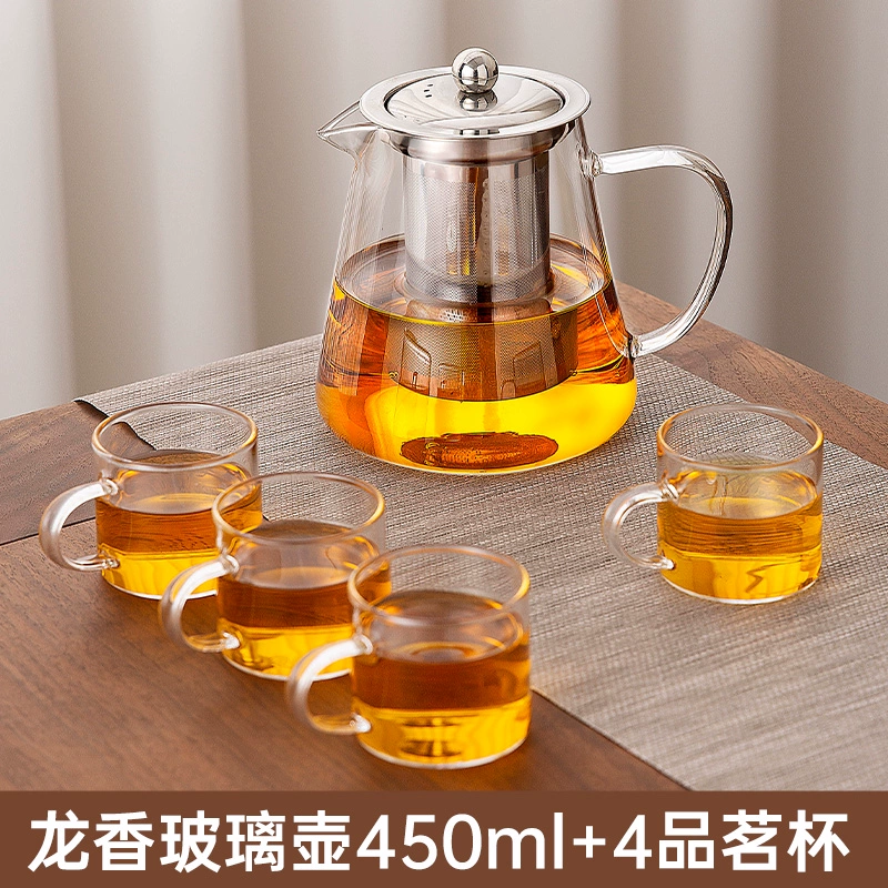 Teapot, tea set, glass tea cup, new collection