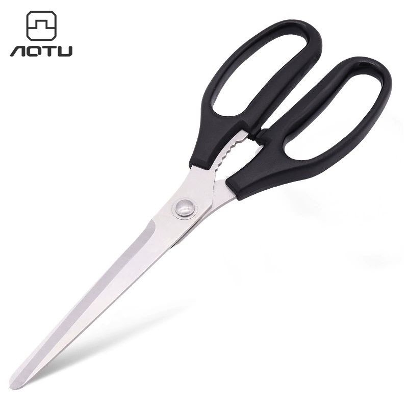 Наружные кемпинговые Ножницы кухонные ножницы бытовые Черные ножницы три в одном ножницы для пикника и барбекю AT2002 оптом