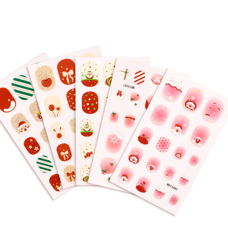 Zhengxiang Cross - Border New Christmas Night Kids Nail stick Halloween Shining funny Kids Cartoon manicura stick