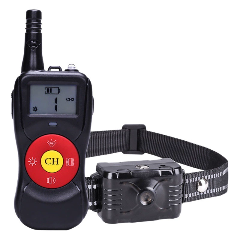 Горячий продавать 800 м Пульт дистанционного управления спрей лай тренер собак обновление сенсорный переключатель Безопасный и безвредный дрессировочный ошейник для домашних животных