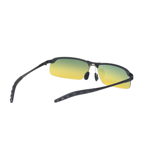 Sunglasses 3043 Metal Polarized Brightening Driving Day and Night Sunglasses Night Vision Sunglasses Wholesale for Men