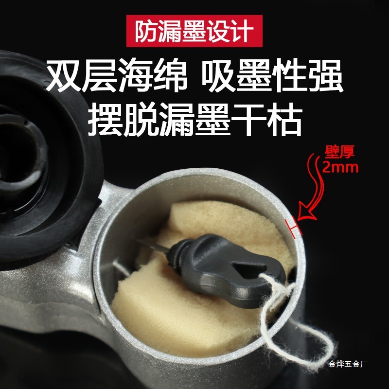 铝合金墨斗工地放线专用木工手摇木斗水平仪弹线墨斗耐摔画线金烨|undefined
