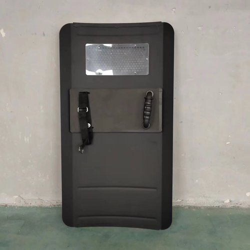 Aluminum alloy shield, metal anti-attack shield, military green, campus anti-explosion, security guard handheld, knife-resistant, edge-bounded, security equipment