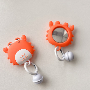 Creative Crab Suitable for Apple Airtag Locator Protective Cover Pet Anti-Lost Tracker Protective Case Cross-Border