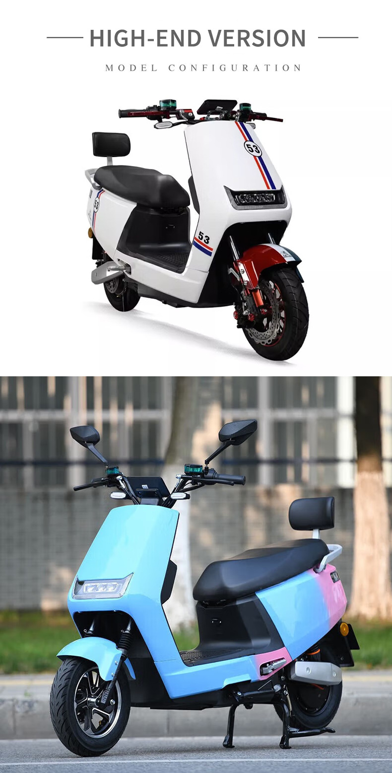 Directly Supplied from the Manufacturer, Customizable, Ce Certified High-Speed Electric Motorcycles and High-Performance Electric Scooters