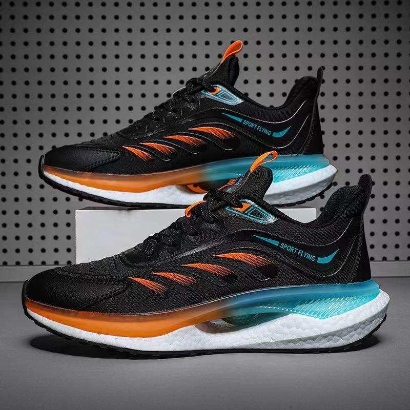 Breathable ultra light demi-season running sneakers for students