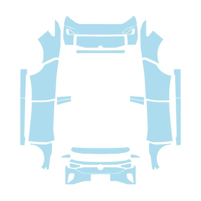 Crozz, Full Car Protective Film, Car paint protective film