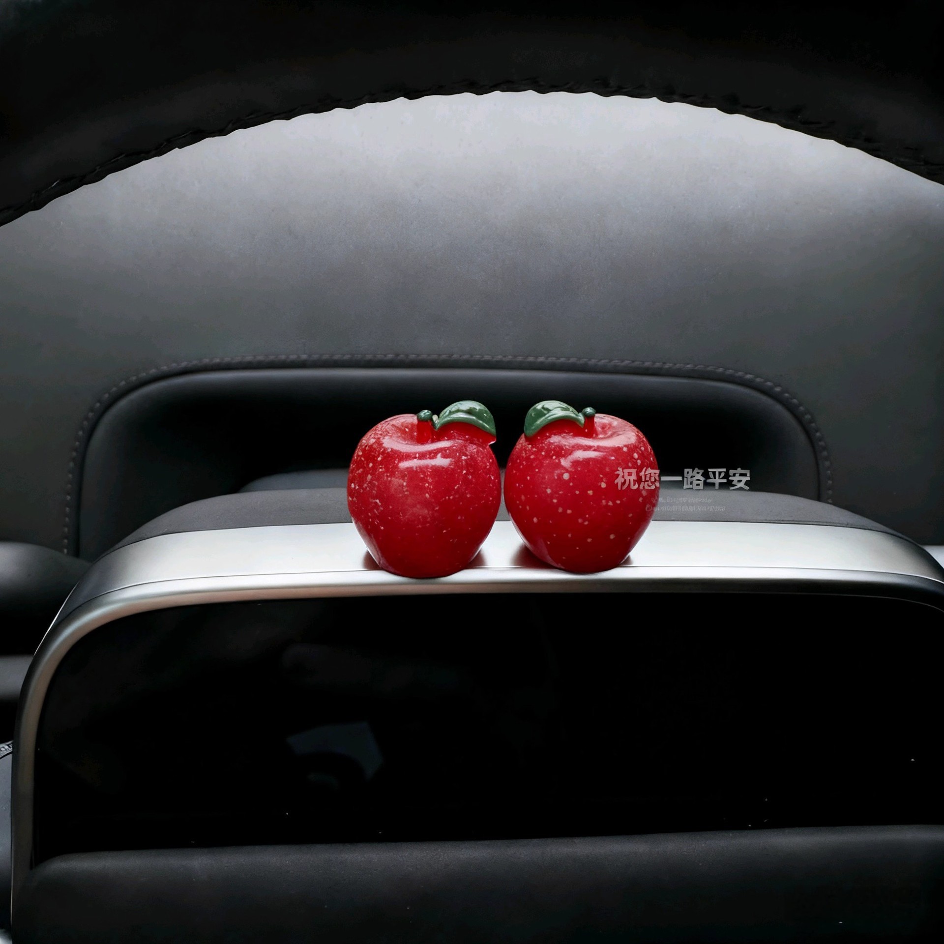 Little Apple Car Interior Decoration [New Style] Dashboard Ornaments Peace and Joy Mini Exquisite Small Ornaments