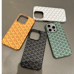 犬歯模様のハードシェルiPhone17promax高級感携帯電話ケース、Apple16pro対応、フルカバー13トレンドブランド