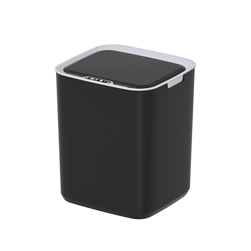 Smart Trash Can for Home Use, Sensor-Type Toilet Waste Bin with Lid, Large Capacity Sanitary Bin for Living Room, Electric Sanitary Bin