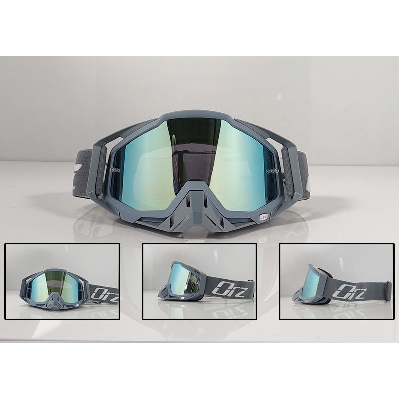 DH cuesta abajo off-road casco gafas ORZ gafas de motocicleta gafas de equitación al aire libre