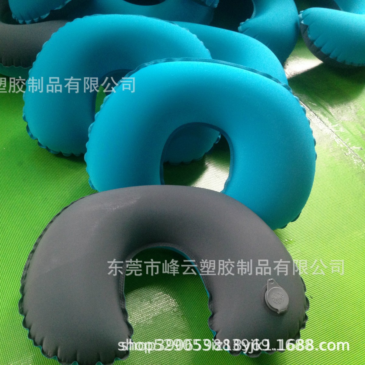 Factory wholesale new inflatable TPU sticker pillow neck pillow…