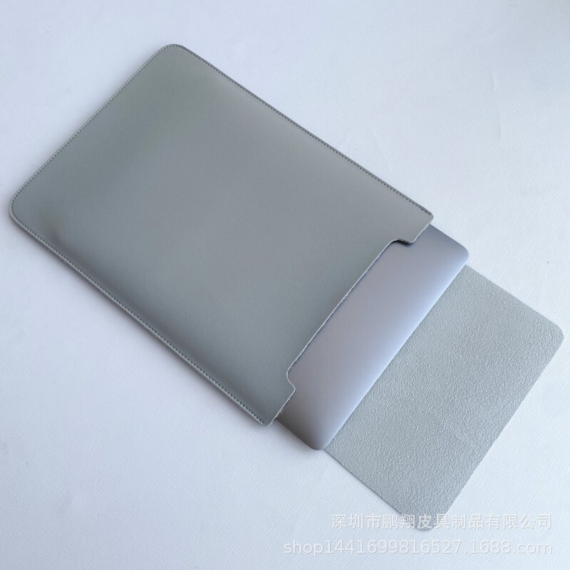 For MacBook protective case laptop bag Apple Huawei non-magnetic PU leather computer liner bag