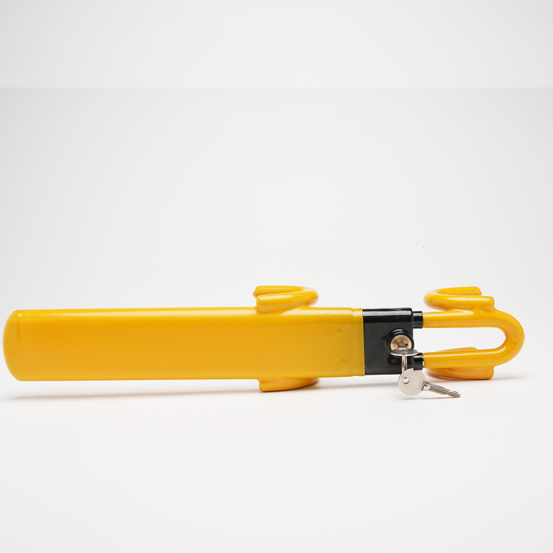New Car Steering Wheel Lock Double Hook U-Shaped Anti-Theft Lock Car Accessories Adjustable Telescopic Multi-Functional Car Lock
