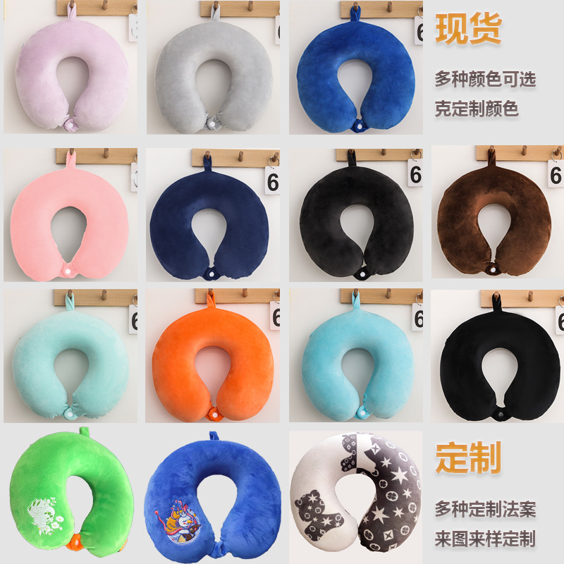代发-跨境批发记忆棉u型枕办公室睡觉神器护颈枕飞机汽车颈椎靠枕