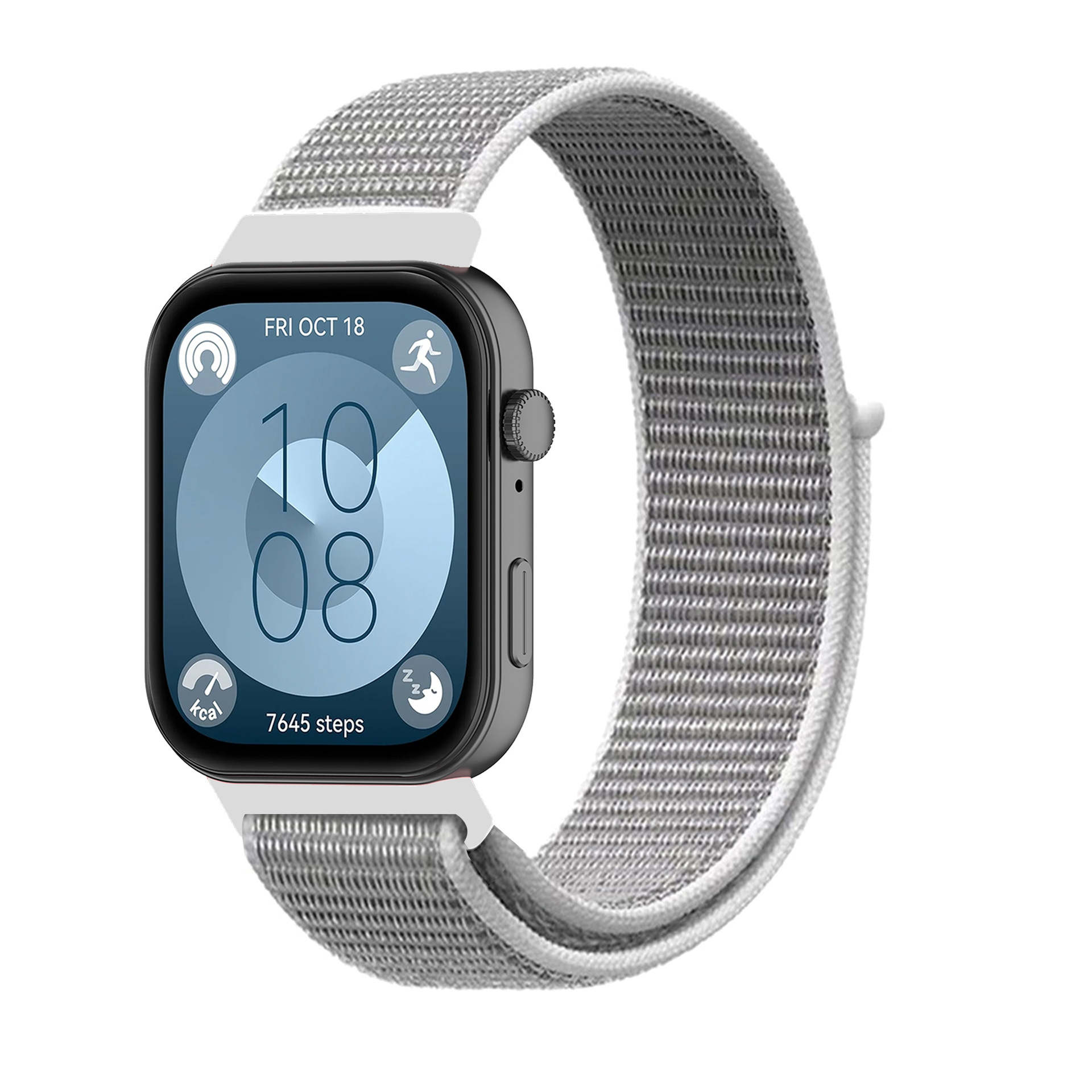 Compatible with Huawei watch Fit 3/4 band Velcro nylon loop band and Huawei Fit4 Pro band undefined