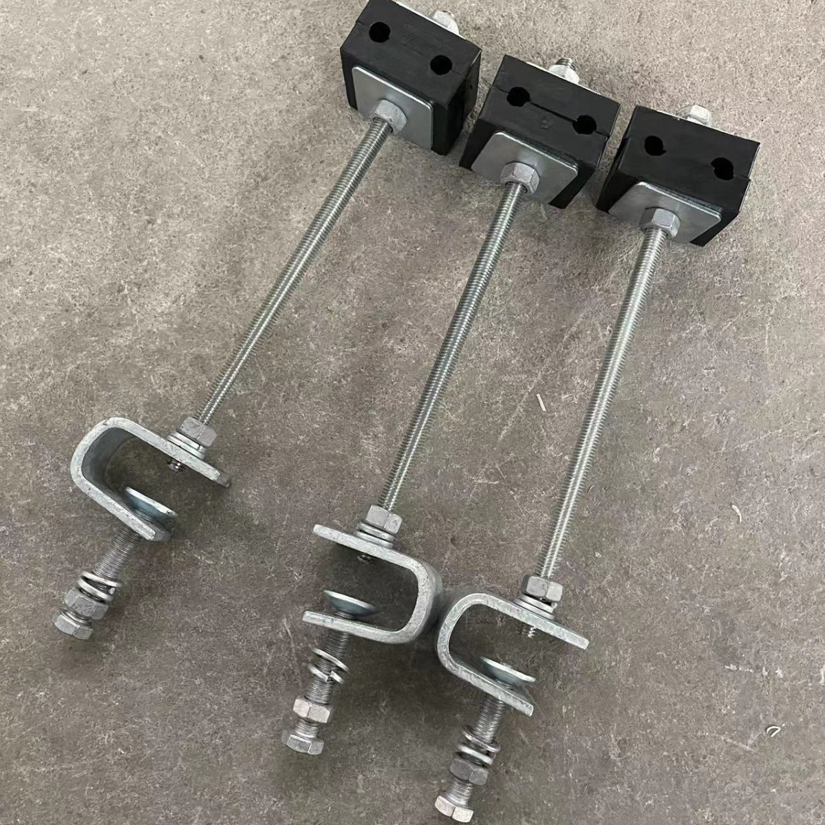 加长橡胶绝缘引下线夹 光缆ADSS光缆塔用固定夹具 厂家 定 制夹具