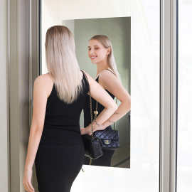 HX自粘软镜子简约全身镜面墙贴软玻璃镜面家用卫生间简易贴纸镜