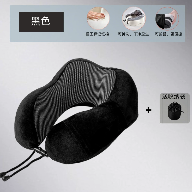 Handheld neck pillow for sleep for traveling, with neck protection