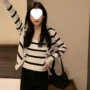 秋季辣妹长袖条纹外套