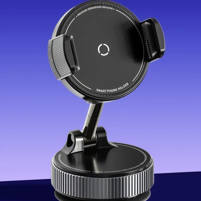 holder with vacuum suction cup, Car phone holder