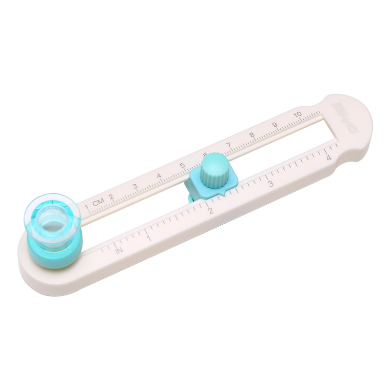 Cortador redondo kededeyo 13202 mini Cuchillo circular giratorio manual de 360 grados cortador circular diámetro mínimo 2cm