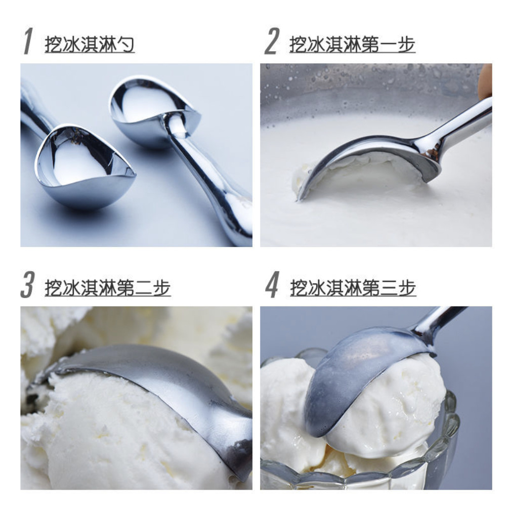 Cuchara de helado profesional para frutas y bolas de helado
