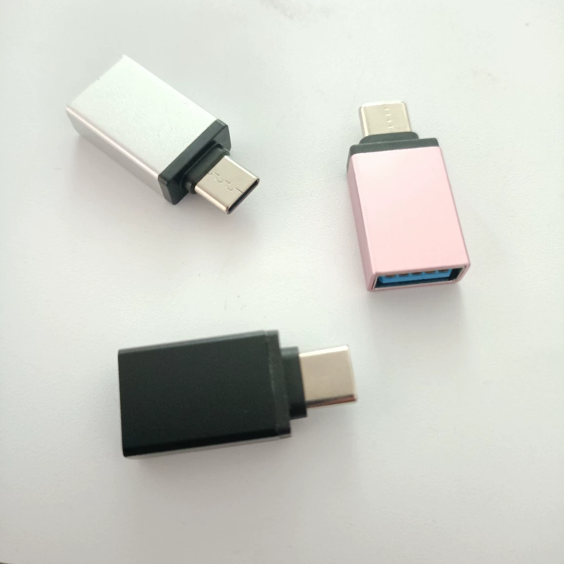 USB-адаптер Type-C для передачи данных и зарядки, подходит для Android и Huawei, универсальный OTG-переходник