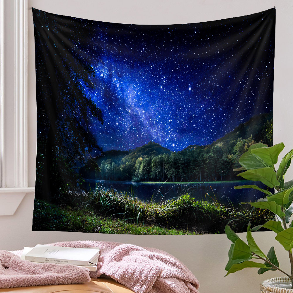 Bohemian Scenery Painting Wall Decoration Cloth Tapestry Wholesale Nihaojewelry display picture 109