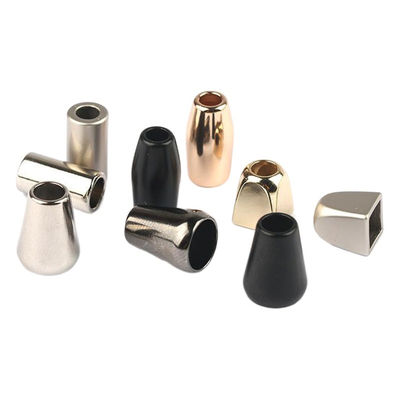 Fuente de la fábrica Nueva campana de metal suéter abajo chaqueta cordón hebilla cuerda elástica hebilla de metal hebilla de aerosol