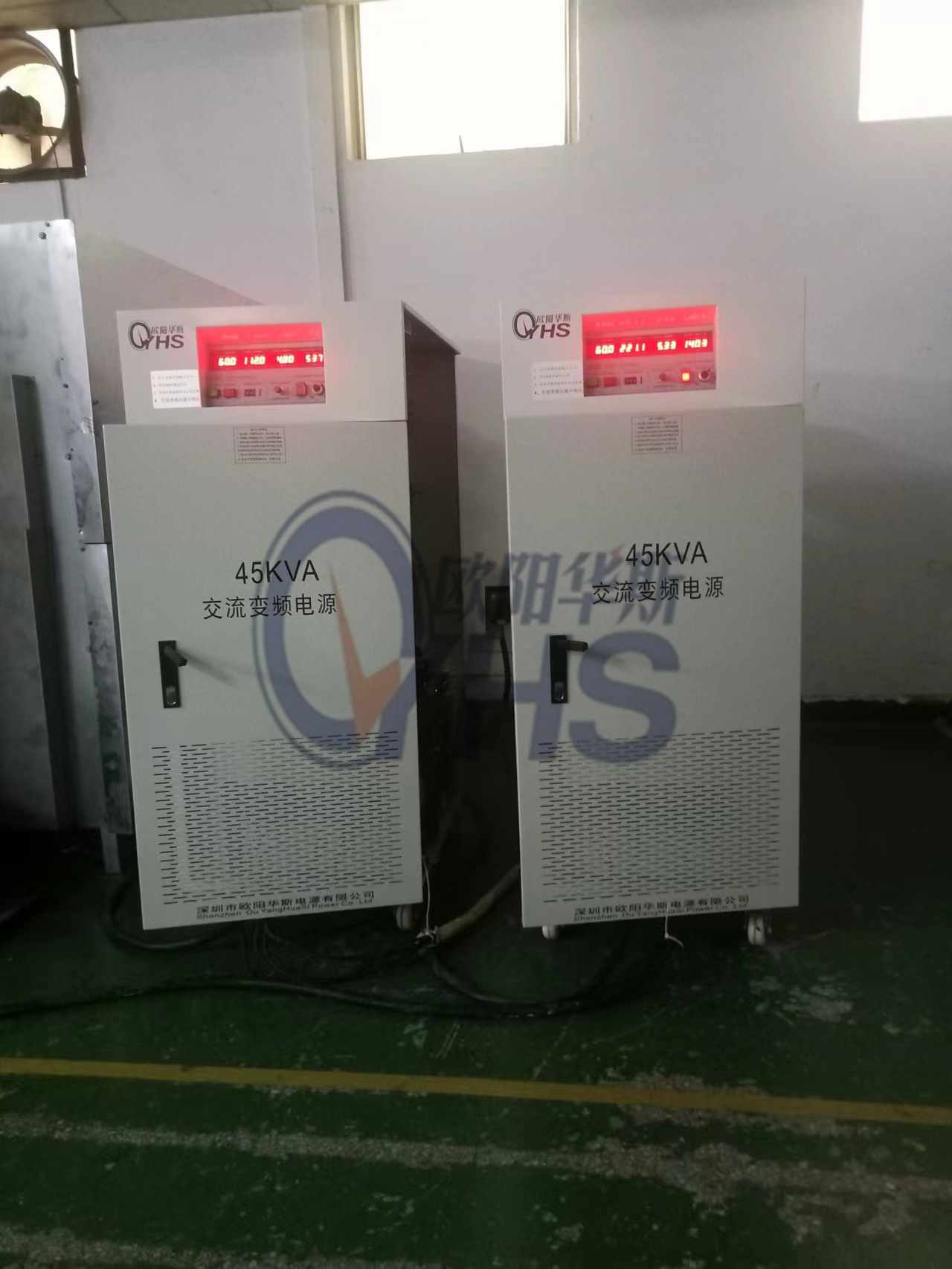 ŷ����˹����45KVA��Ƶ��Դ����������ͨ�����Գ��ڲ�Ʒʹ��