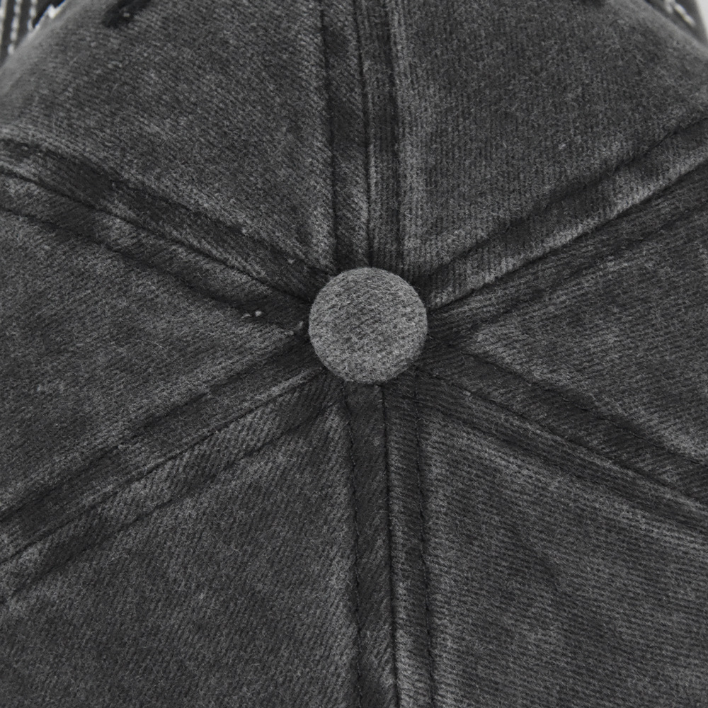 Cappello da baseball Los Angeles con visiera parasole, ricamato in 3D con lingua d'anatra e lavato, con vecchie grondaie curve_voghion.com