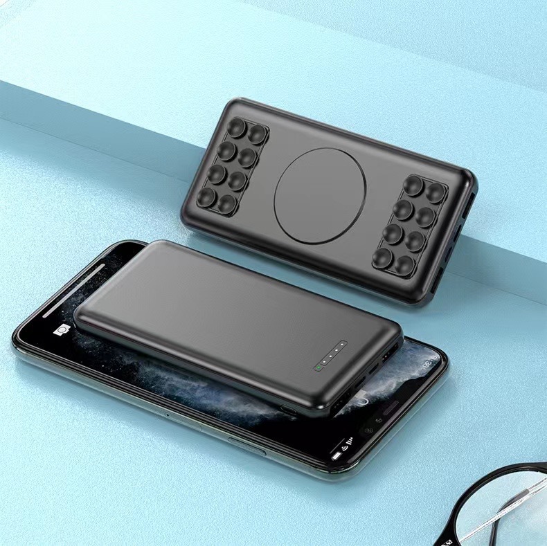 carga rápida portátil de doble salida de gran capacidad para viajes al aire libre fuente de alimentación móvil de carga de tesoro de absorción de larga duración de la batería para teléfono móvil