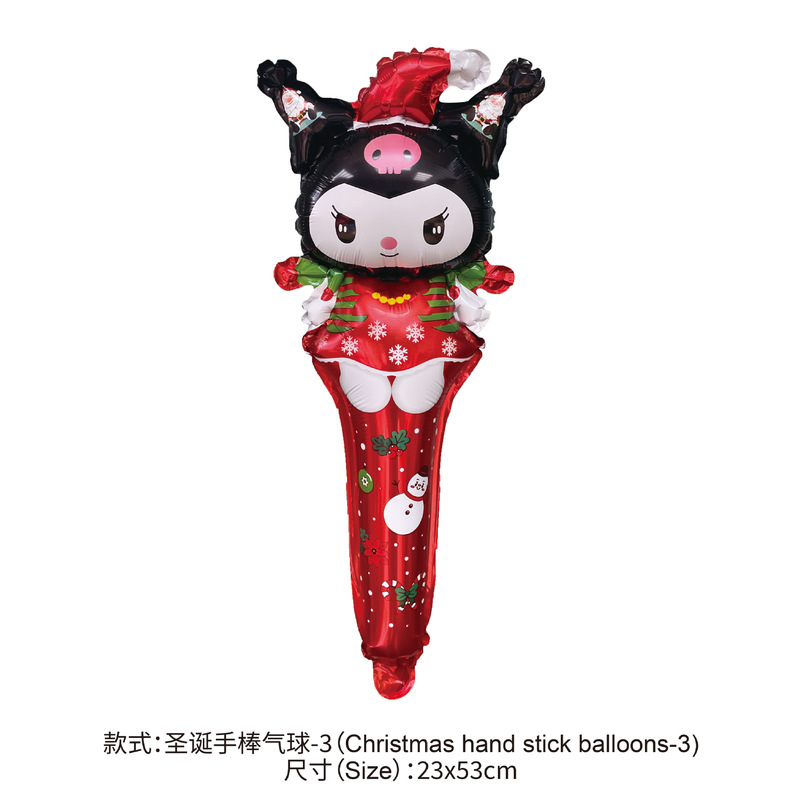 クリスマスのクリスマスツリーの老人雪だるまは棒のカチューシャの装飾品を持っています。|undefined
