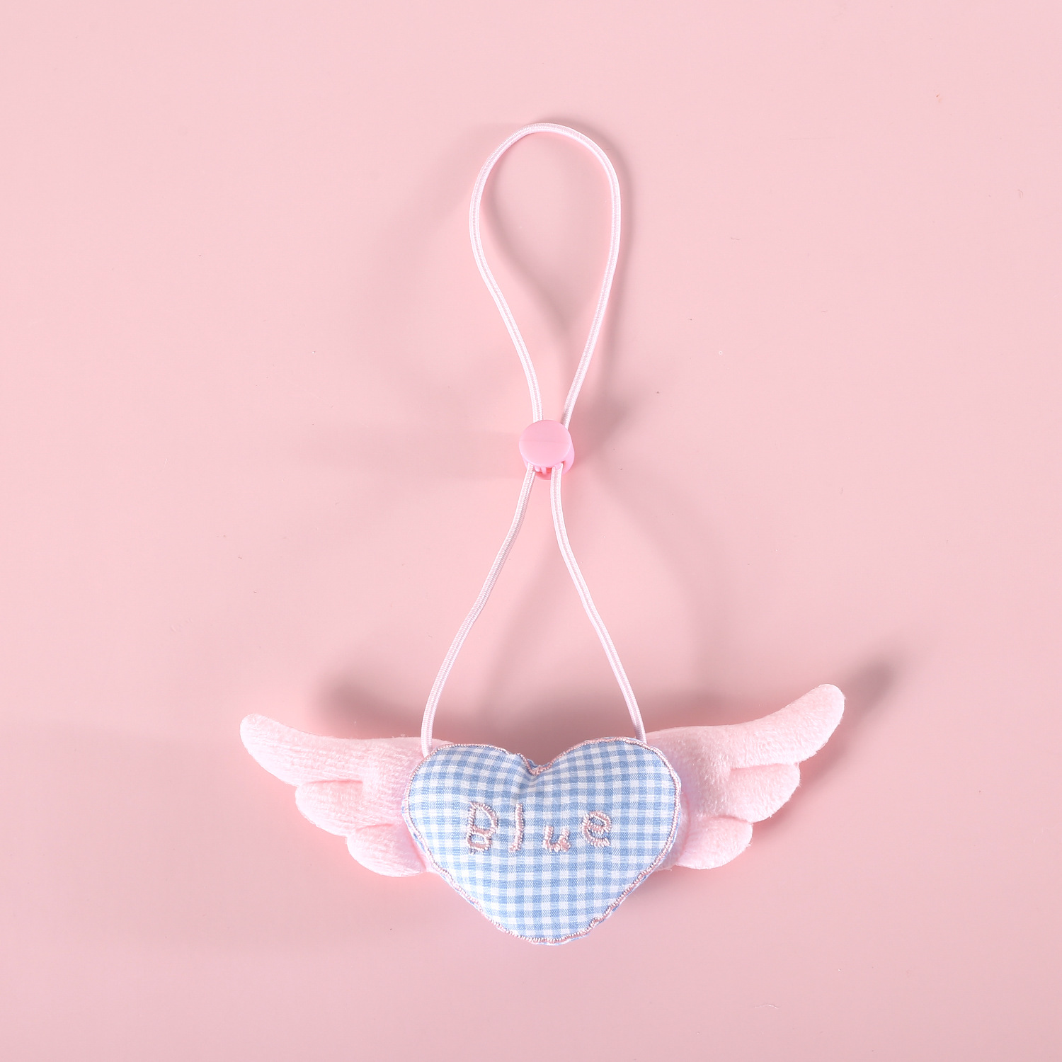 Pet cuadrícula amor collar de alas gatito cachorro Teddy Angel princesa buñuelo rosa azul lindo collar