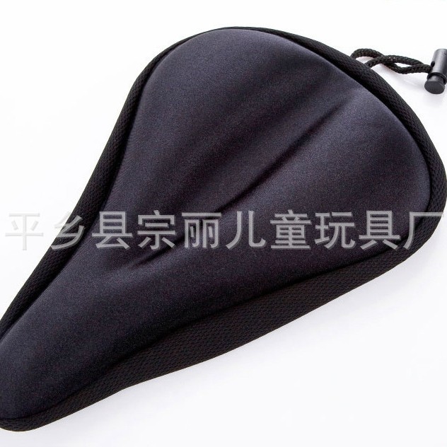 Funda de almohadilla para bicicleta Triángulo de montaña o carretera, cubierta de sillín gruesa, suave y cómoda, equipo de ciclismo.