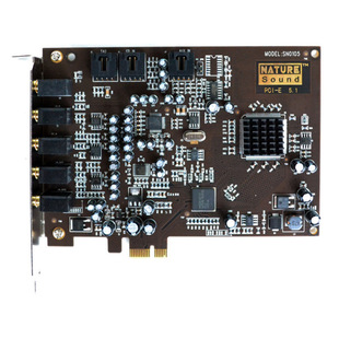 Innovative Technology 5.1 Pci-E Sound Card Sb0105 Pci-E Audio Card Built-In Small Card Karaoke Sound Card