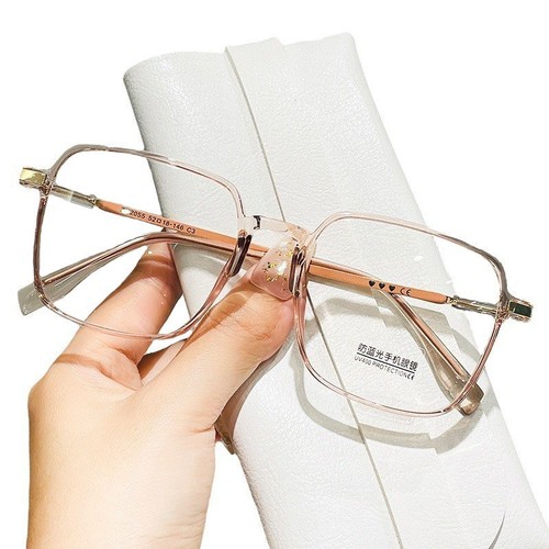 New 2055 Xiaohongshu Eyeglass Frame for Men and Women, Korean Trend, Blue Light Protection, Finished Nearsightedness Eyeglass Frame, Ultra-Lightweight Prescription Glasses