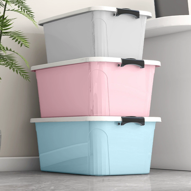 Ящик для хранения, пластиковый ящик для хранения игрушек, автомобильный ящик для хранения, увеличенный ящик для хранения интернет-знаменитостей, бытовой ящик для хранения, большая вместимость, очень большой