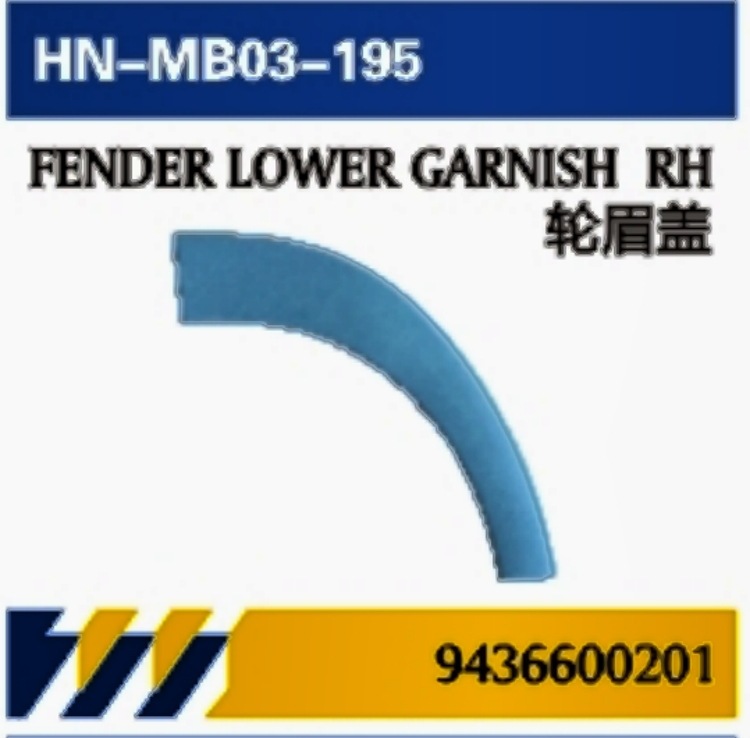 Cubierta de ceja izquierda 9436600201