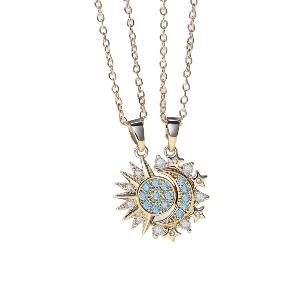 Modern Mobius Pendant Necklace For Men In Stainless Steel_voghion.com