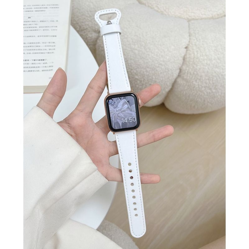 013 타원형 버클 벨트 [화이트] -45mm(8 세대 S8/7 세대 S7) 유니버설