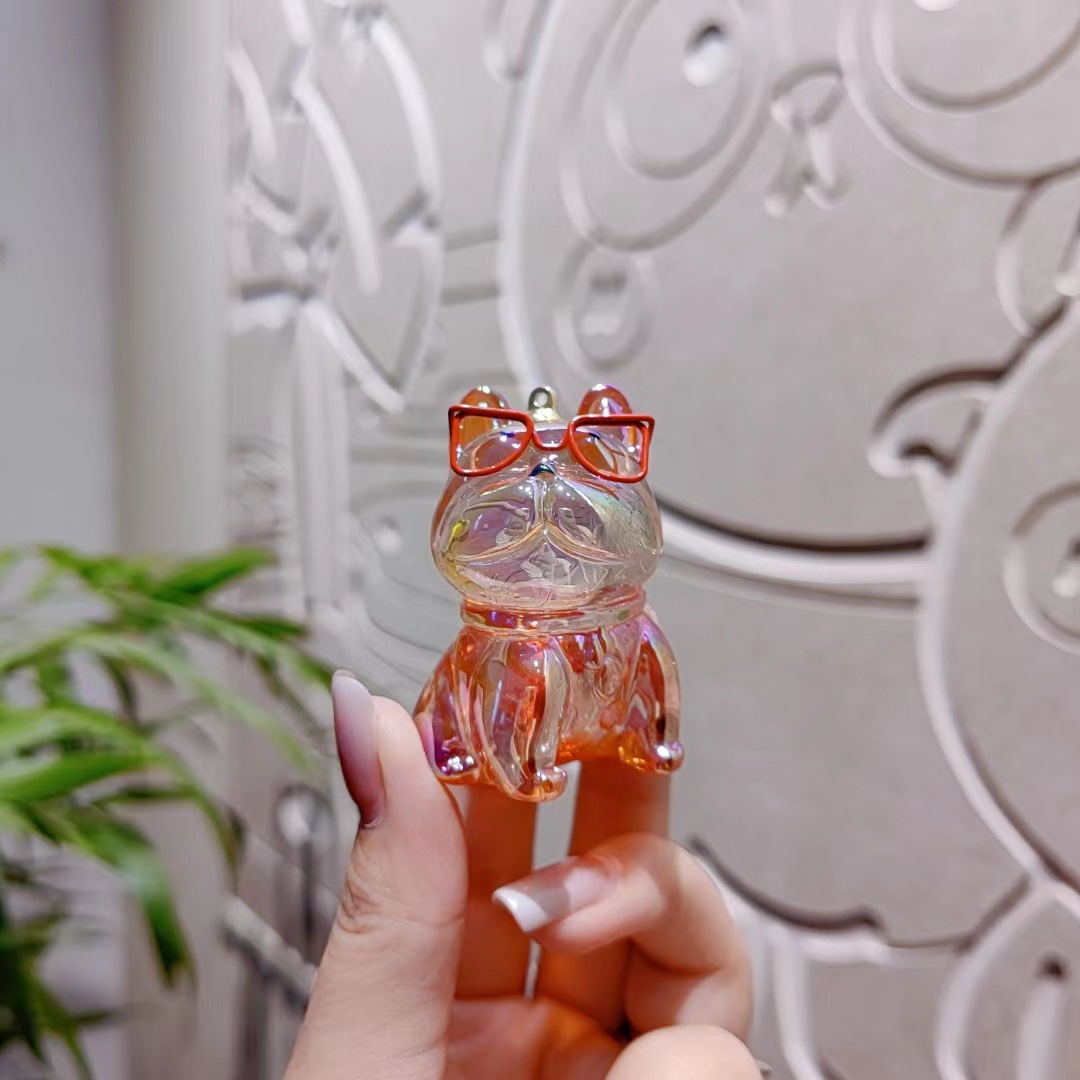 Transparente erudito - rojo (muñeca única)