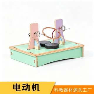 电磁铁实验套装科学实验教具木质物理实验器材学生DIY手工小制作