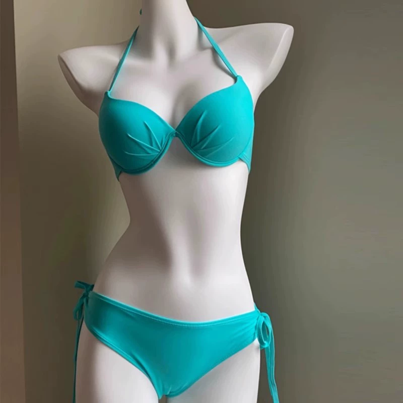 Купальник Tiffany женский 2‑предметный с платком, сексуальный дизайн, размеры M–XL (80–130 цзынь)