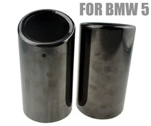 适用于BMW改装配件改装尾喉五系加装消声器5系不锈钢排气筒套