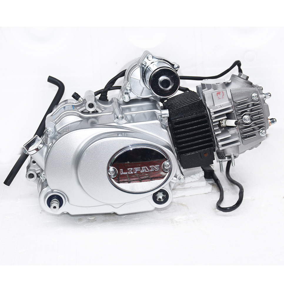 Lifan 110Cc Engine with Reverse Gear, Beach Buggy, Go-Kart, Pure Electric Start, Automatic Clutch, Gasoline Engine, 3+1 Gears