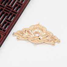 复古宫廷步摇汉服头饰发冠莲花挂件diy饰品发簪配饰莲花座吊坠