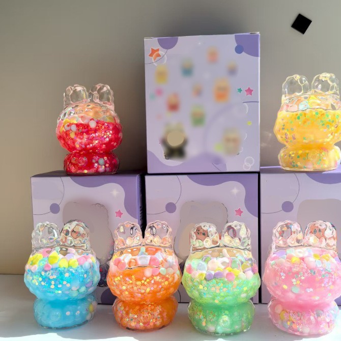 抖音爆款入油流沙布布盲盒创意精品公仔手办桌面摆件装饰品批发|undefined