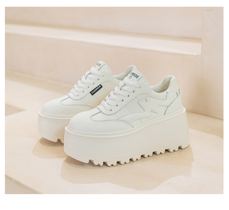 Vielseitige Damen Freizeitschuhe Mit Dicker Sohle Für Herbst_voghion.com